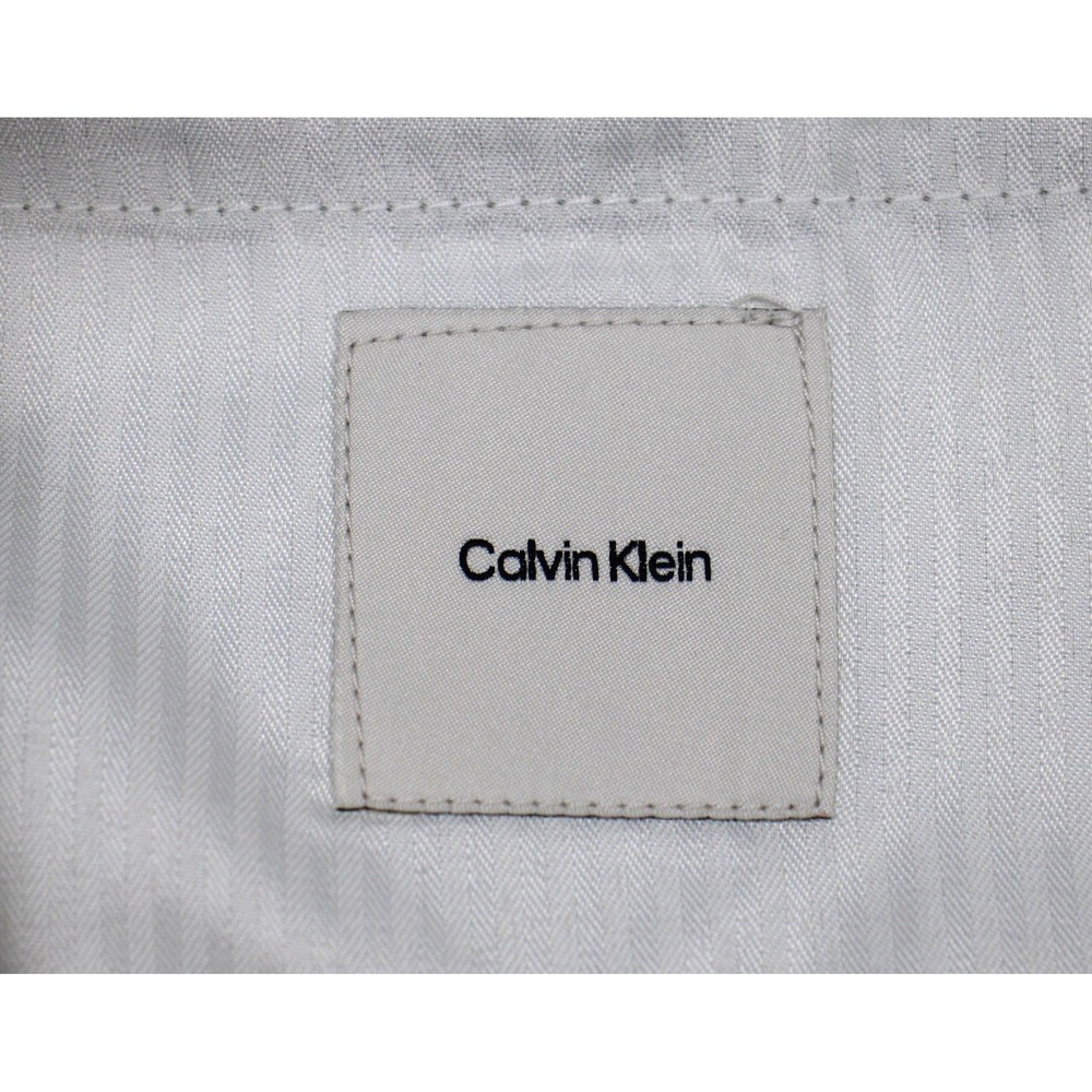 Calvin Klein Dress Pants Mens 36x32 Taupe Jace Slim Fit Stretch Flat Front - Picture 6 of 9